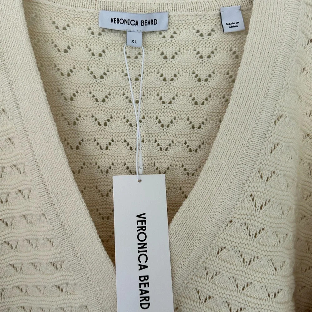 Veronica Beard • Bracia Pointelle Sweater - Picture 12 of 13